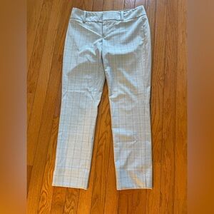 Calvin Klein Gray Plaid Women's Pants